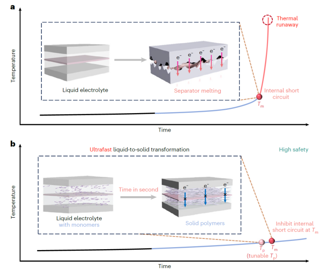 我校尤雅教授团队在温度响应性电解液方面发表最新研究成果